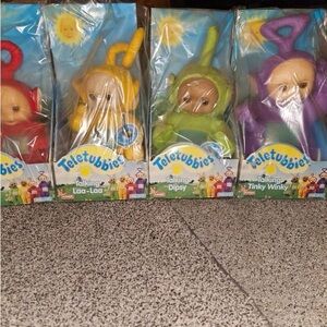Plush Toy Set - Laa-Laa, Dipsy, Tinky Winky